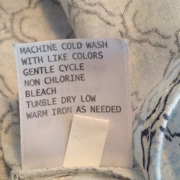 Blue Linen Tunic - Picture 5 of 9